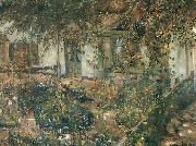 Lovis Corinth, Bluhender Bauerngarten